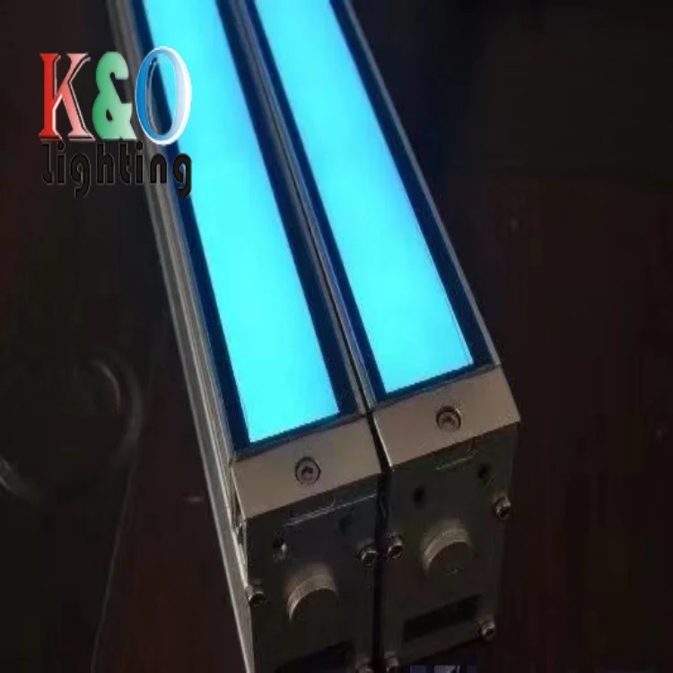 High Quality Aluminum Material Warm White RGBW 12/18/24W Inground Recessed Linear Light