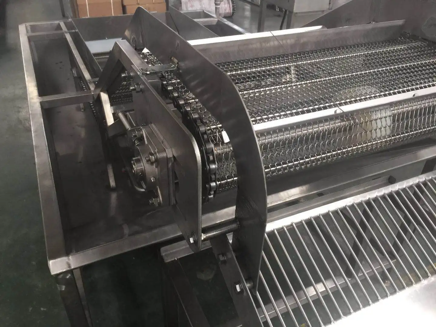Vegetable and Fruit washing machine SPIRAL WASHING