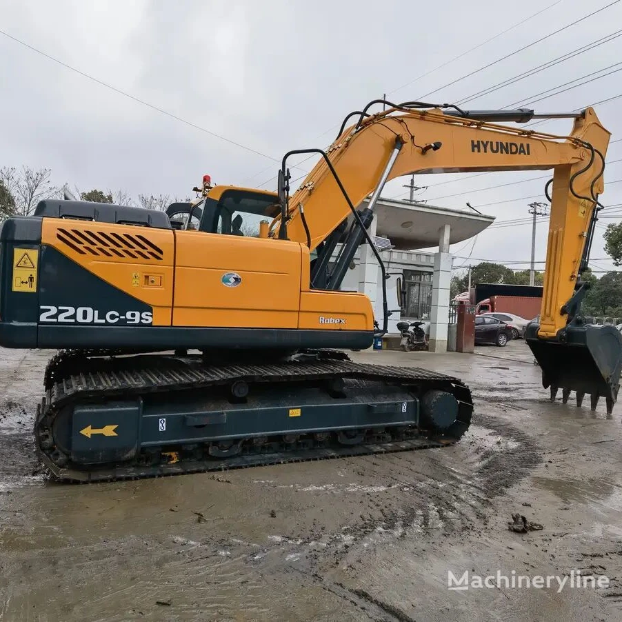 Korea Original Hyundai 220LC-9S Excavator 20ton Hyundai 220 225LC-9T crawler hydraulic Used Excavator