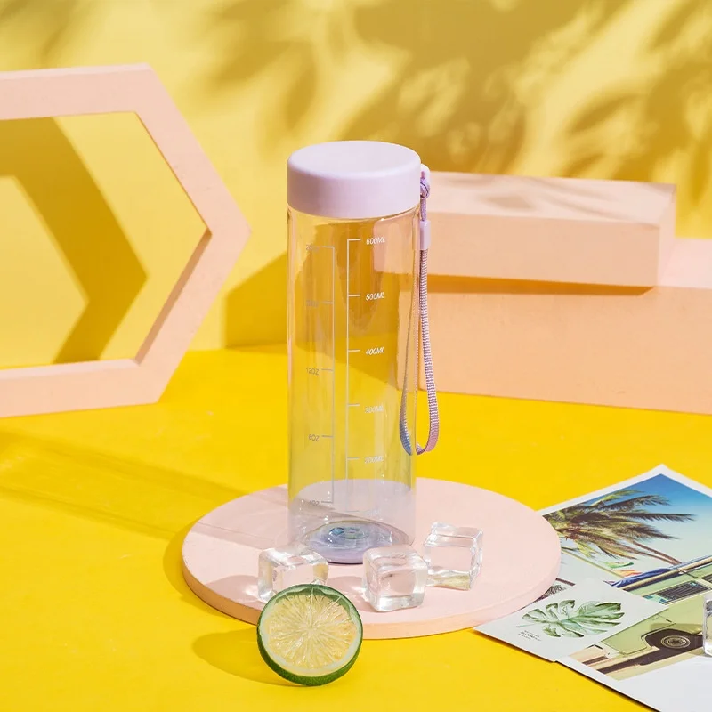 Fitness sports water cup portable simple water bottle male and female students large capacity anti-drop leakage kettle tea cup