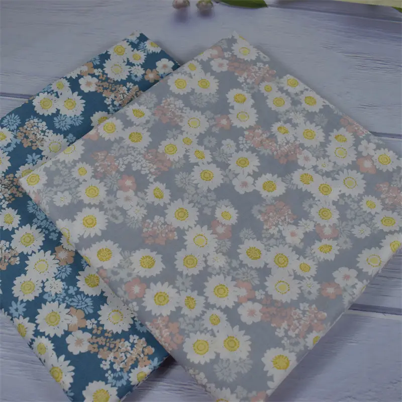 chinese custom digital printing eco-friendly textile 100% organic cotton beautiful  wholesale London lawn floral lawn  fabric