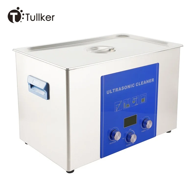 Детали для двигателя автомобиля Tullker Ультразвуковой очиститель с низким уровнем шума ЖК-дисплеем 22 л очистки и обезжиривания масла