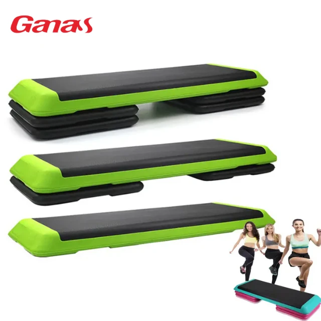 Ganas gym Equipment Training Sport Platform Adjustable Aerobic Step Aerobic Equipment
