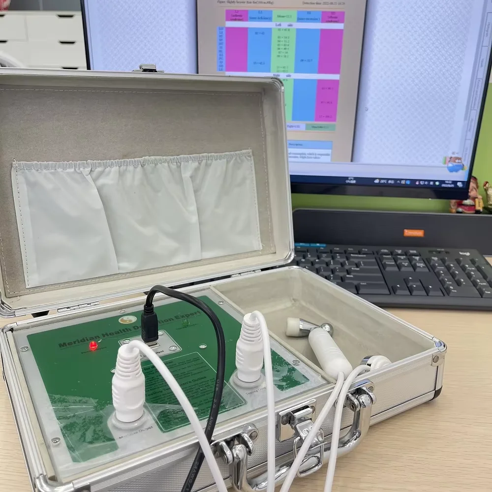 2024 TCM special analysis instrument Chinese pulse frequency bio resonance multi-acupoint analyzer