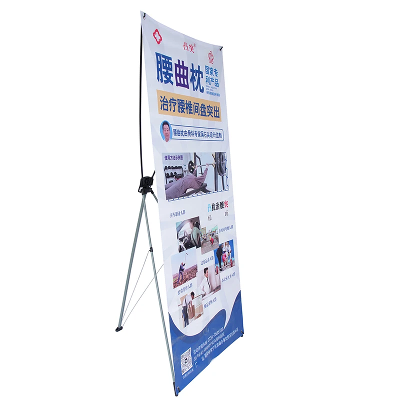 Outdoor sublimation 80x180cm Campaign Indoor advertising sport events Custom design X banner 60 x 160 Stand display Banner