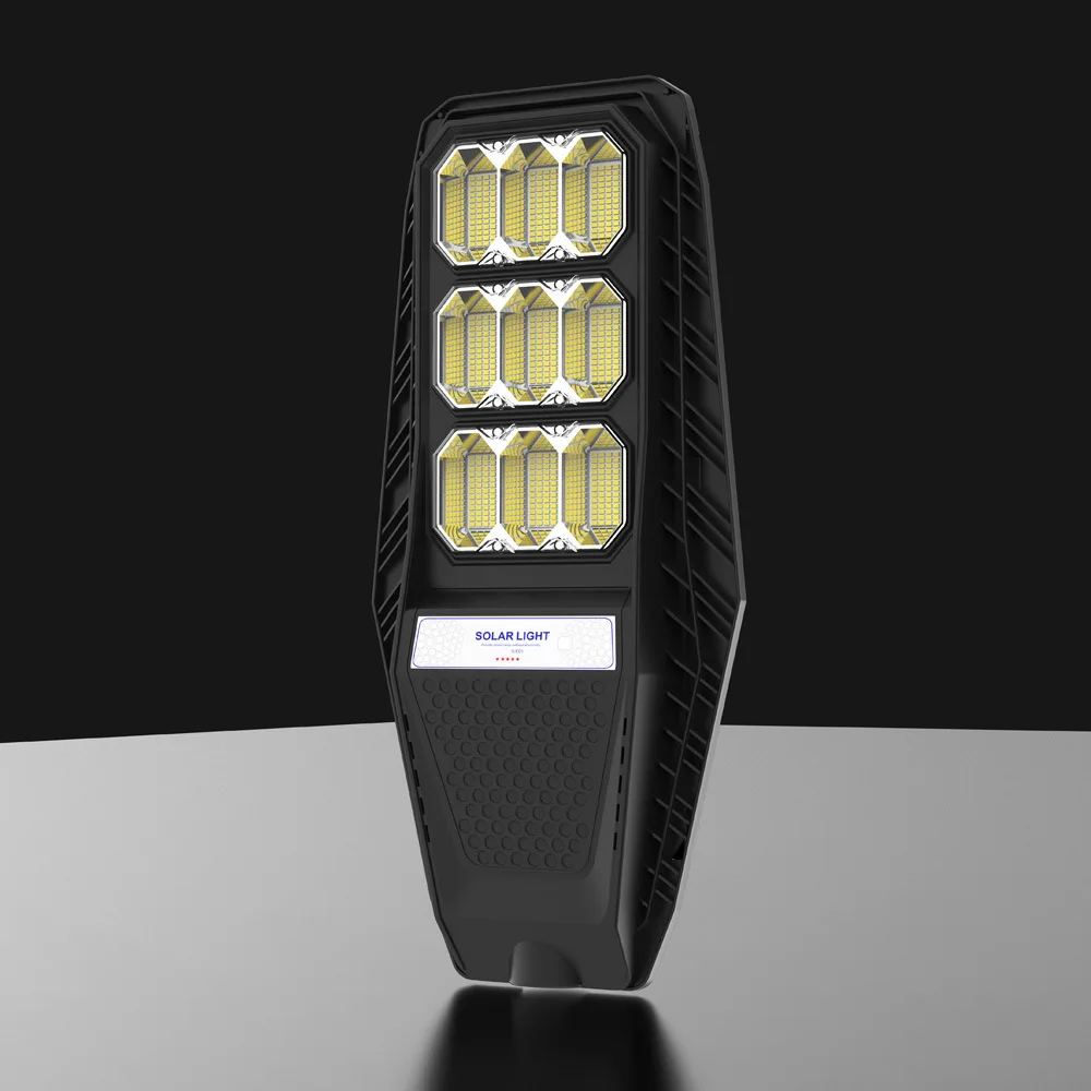 100w 300w 200w All In One Solar Street Light With Remote Control And Arms Integrated Solar Road Light Led Sensor