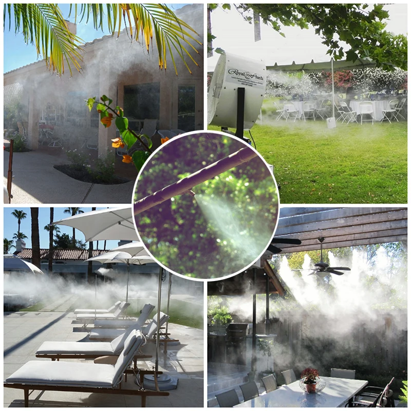 Cozymist Adjustable Pressure Stainless Steel Mist Cooling Fog Nozzle For Greenhouse