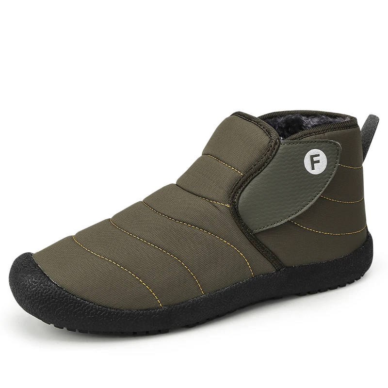 
2019 OEM Waterproof Snow Boots Winter Fashion Sneakers Boots Fur Lined warm shoes for men women size 36-48 