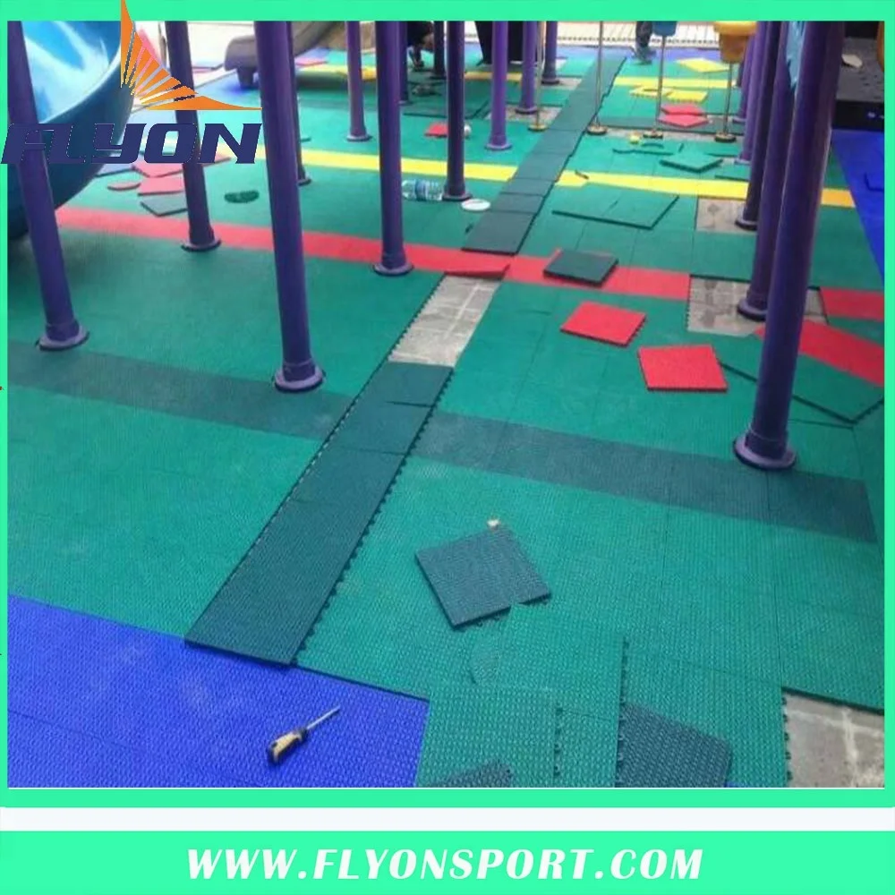 2024 China rubber tile mats for indoor and outdoor Gymnasium and playground rubber tile flooring