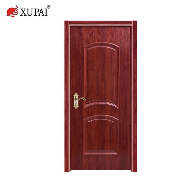 
jiangshan xupai wooden door cheap price french style MDF door 