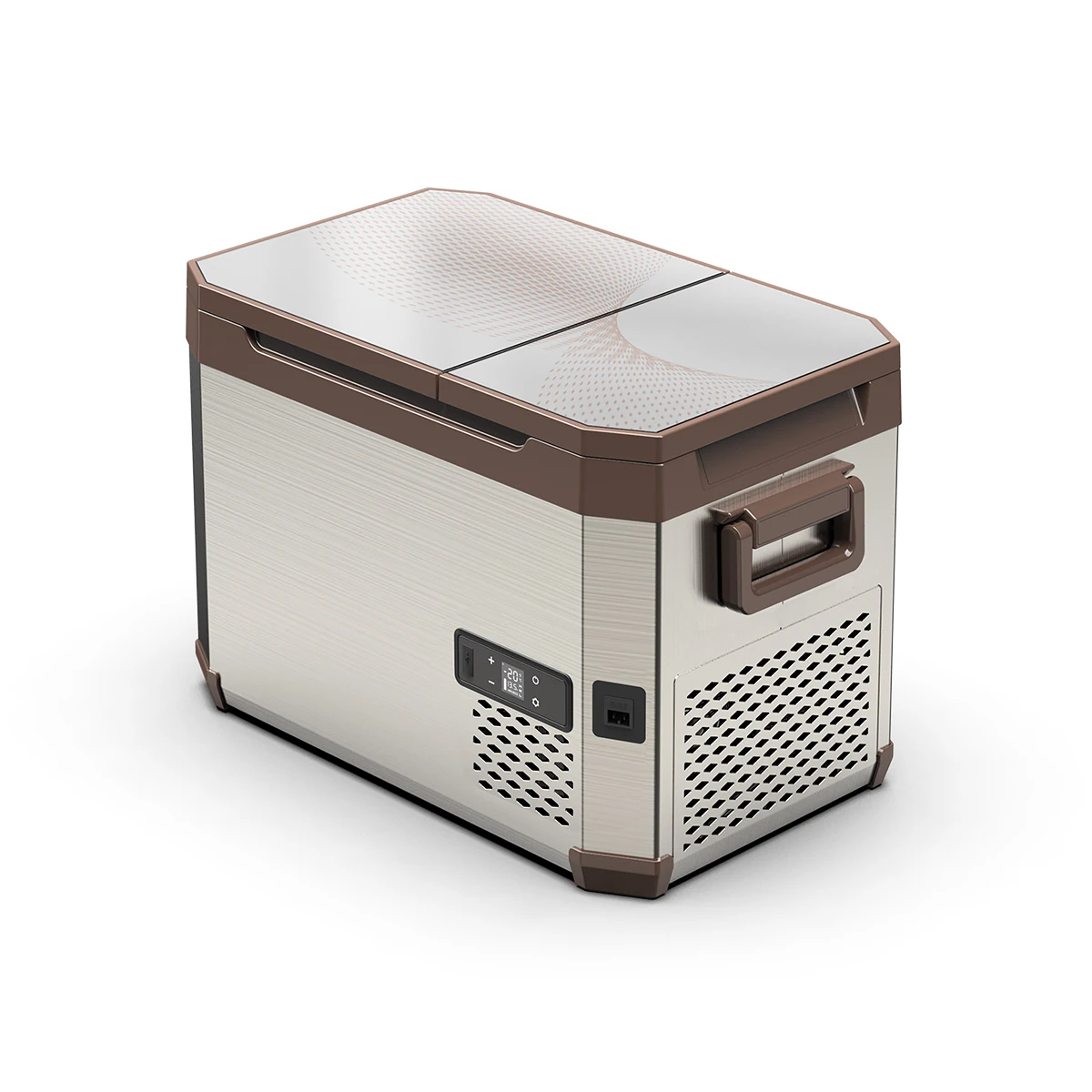 Alpicool AH55 Outdoor Refrigerator Portable Camping AC DC Dual Use Freezer 12V Compressor Electric Car Fridge for Fishing Boat