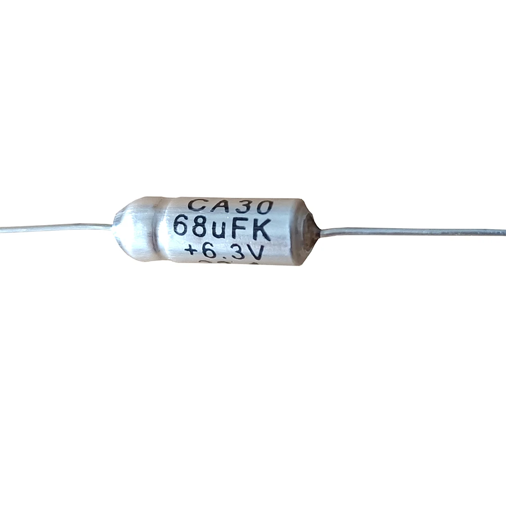 6.3V 680uF 680MFD 680MKF Wet Tantalum Capacitors with Epoxy End-Fill Sintered Anode