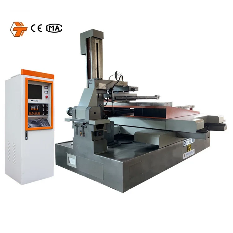 DK77100 Edm Electrical Discharge Wire Cutting Machine Cnc Edm Wire Cut Machine