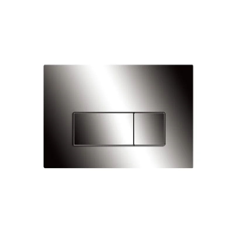 Wall Mount Push Button Dual Flush Toilet Actuator Plates
