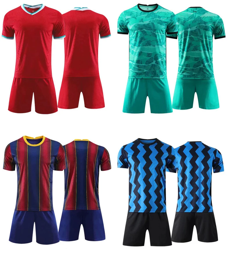  Football Uniform Customized Cheap Soccer Jersey Set Dry-Fit Diego