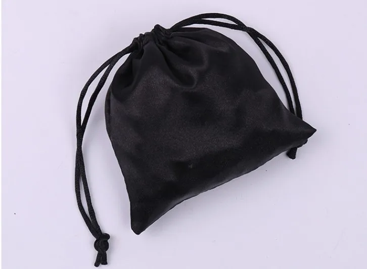 satin jewelry pouch customized drawstring personalized wig Wedding Favor Promotion Gift Pouches Candy Sugar silk satin bags