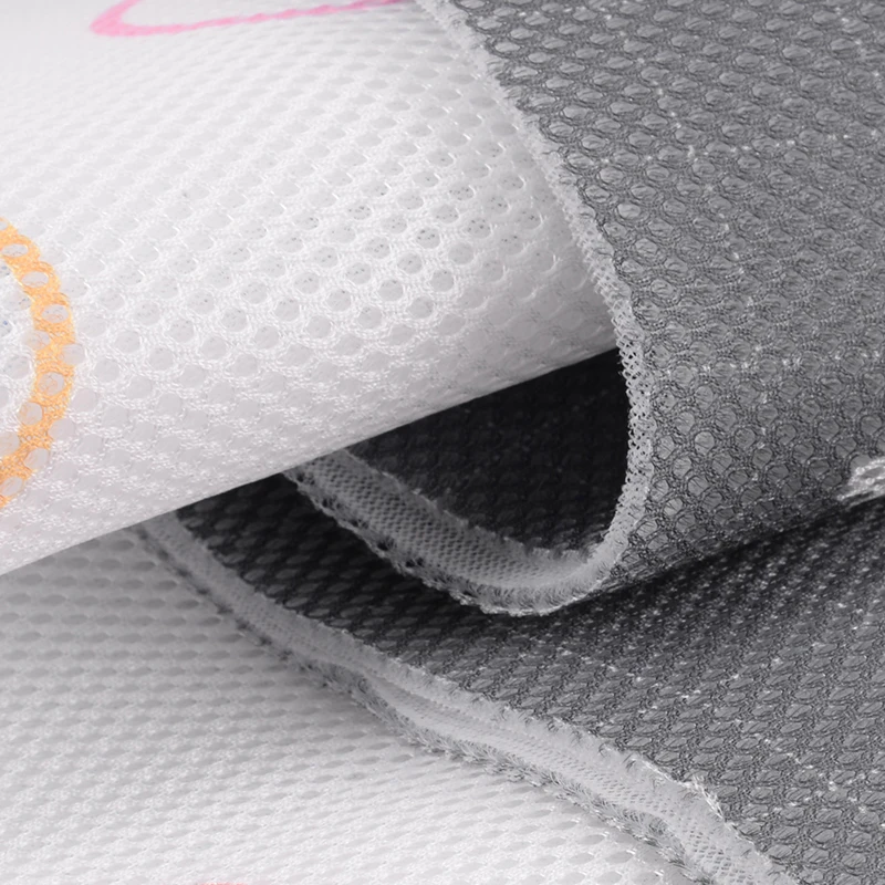 Soft Polyester Sandwich Mesh Washable 3d Spacer Mesh Fabric 3D Air Mesh Fabric For Office Chair Car Seat Shoes