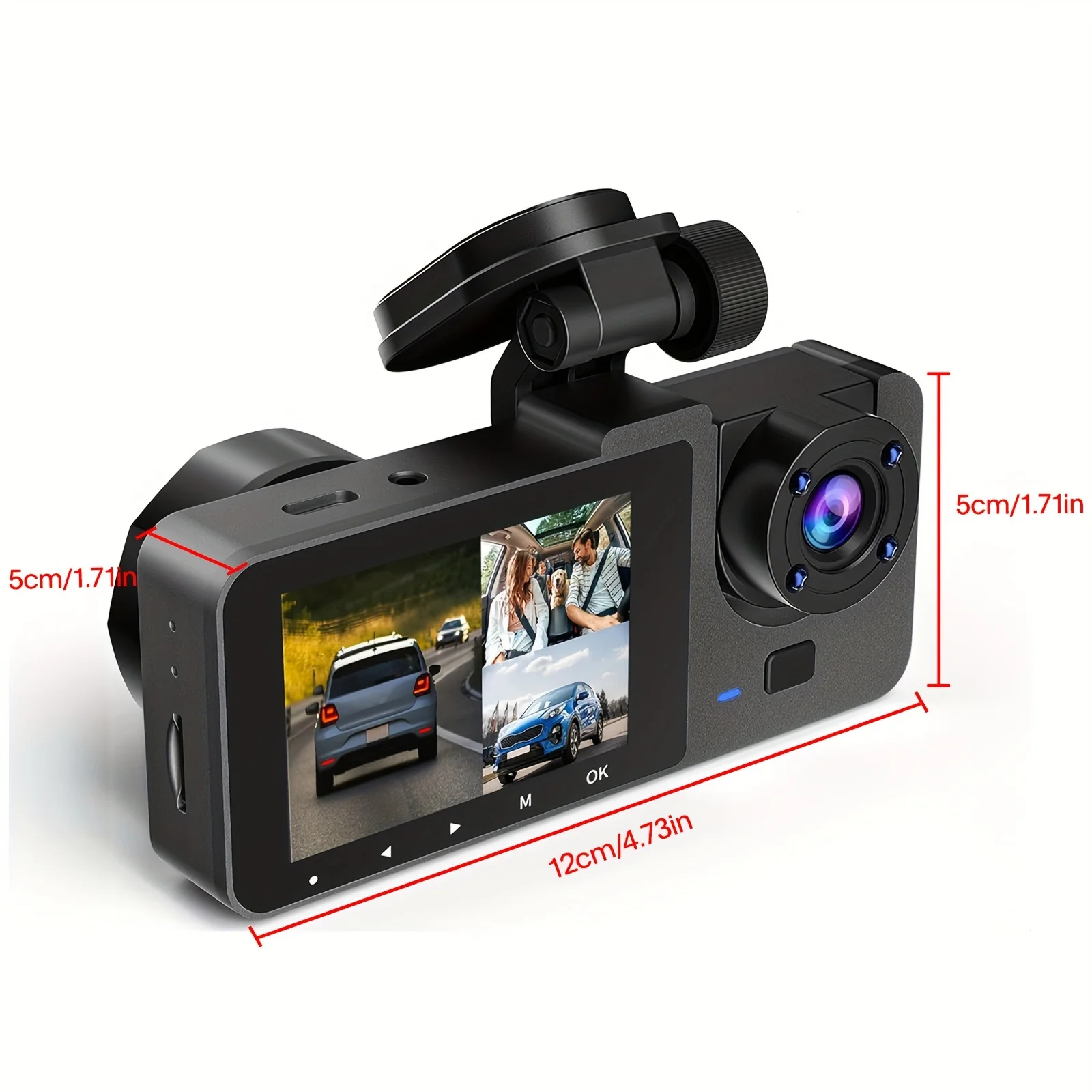 car video dvr recorder 1080p 3 camera loop records cheap full hd 1080p car camera dvr video recorder car dash camera