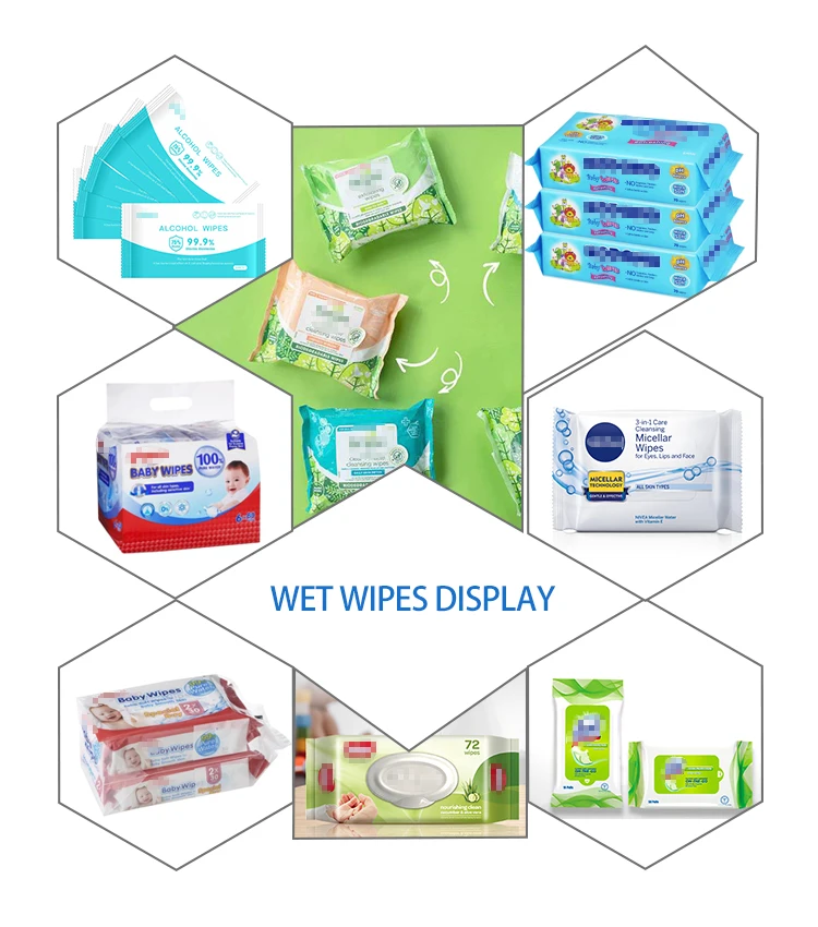 Automatic Single Sachet Wet Wipe Machine Wet-Wipes-Making-Machine
