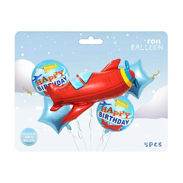 Wholesale Aluminum Film Mylar Cartoon Ballons Globos Kids Party Foil Helium Balloon Red Car Toy Balloon