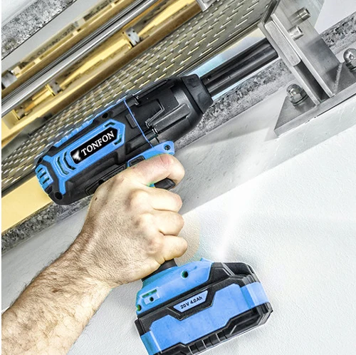 cordless electric wrench with battery with socket set wholesale, 400nm cordless nut gun for nut driving