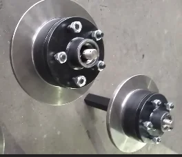 Disc Brake Half Axle Square Spindle For Semi Trailer