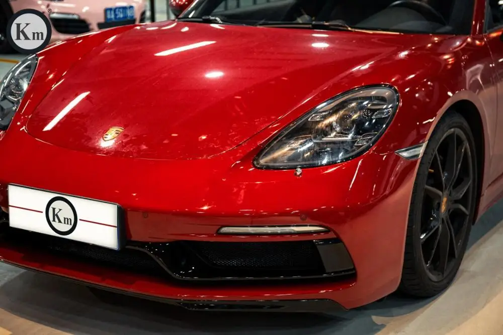 KM for Porsche 718 cayman & boxster upgrade GTS sport design bodykit bumper front bumper rear diffuser facelift