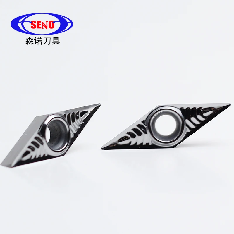 Zhuzhou оригинальный токарный станок для металла твердые металлические вставки VCGT/CCGT из карбида алюминия