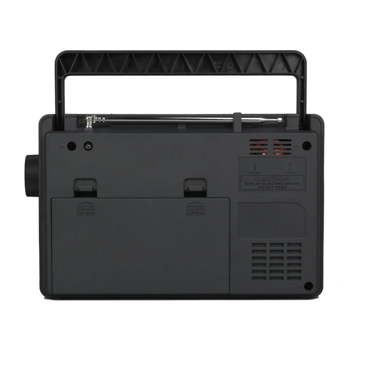 
T-09 Senior Desktop radio receiver with SD USB MP3 retro style radio fm semiconductor large knob nostalgic full band radio 