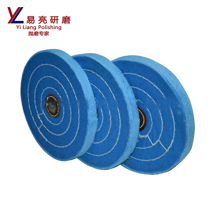 Yiliang 20mm Detailing rubber final Cotton polishing grinder Wheel