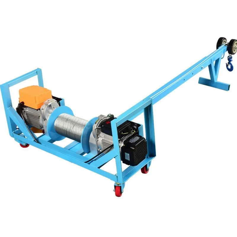 Factory direct Folding Scalable Cranes Arm 120M Door and window glass hoist