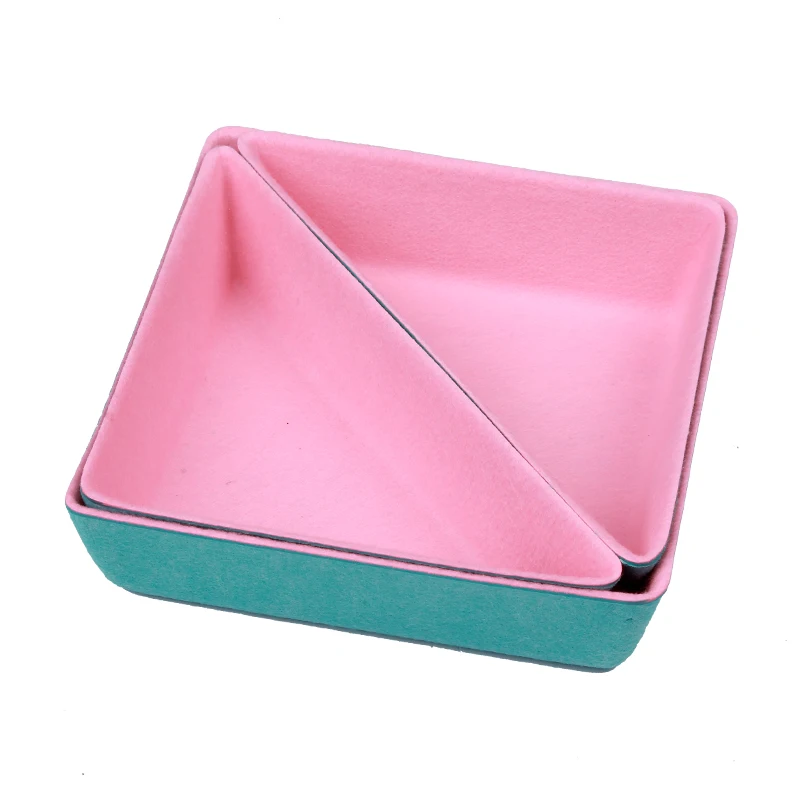 Integrated Felt Storage Box Stationery Sundry Storage Set Office Desk Drawer Storage Box