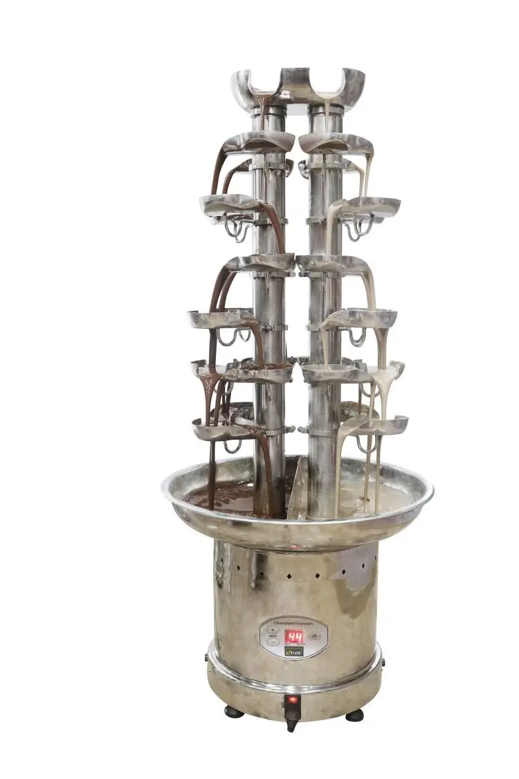 Professional Stainless Steel Electric Chocolate Fountain Machine for  Commercial Hotel Big Party Use