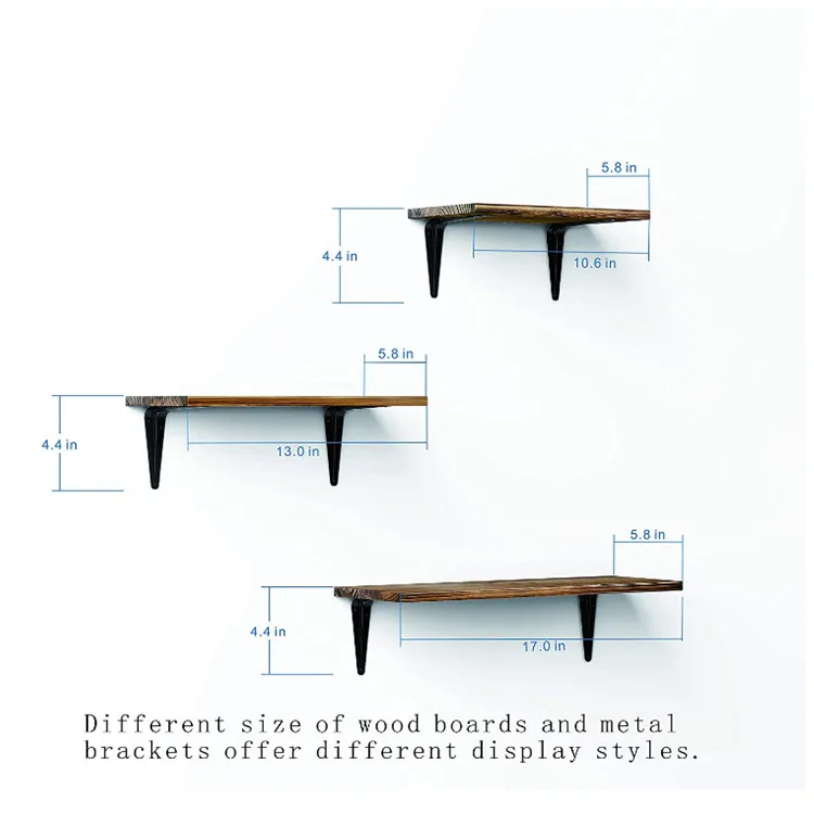 
Floating rustic wooden wall storage wall mountedwedding decoration wall 