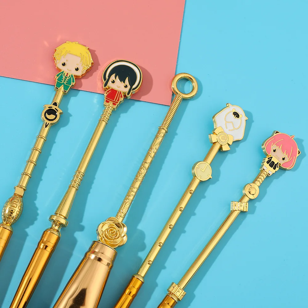Spy x Family Makeup Brushes Anime Anya Yor Forger Merch Foundation Eye Shadow Concealer Highlight Eyebrow Brush Set