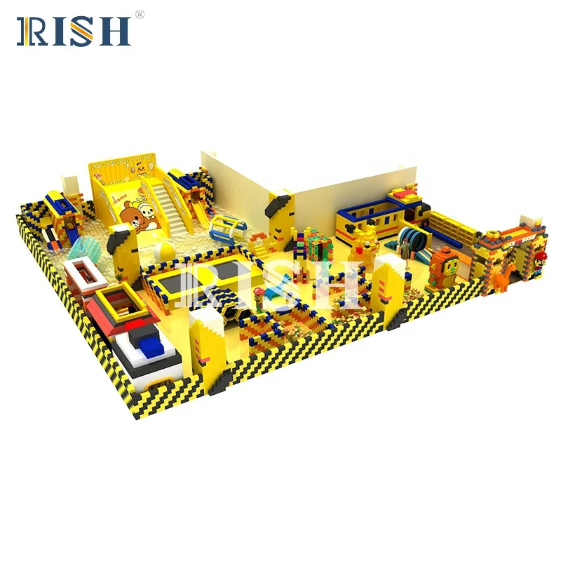 EPP play kids indoor playground equipment climbing wall kids games arcade  foam ball pit  kid pool ball pit