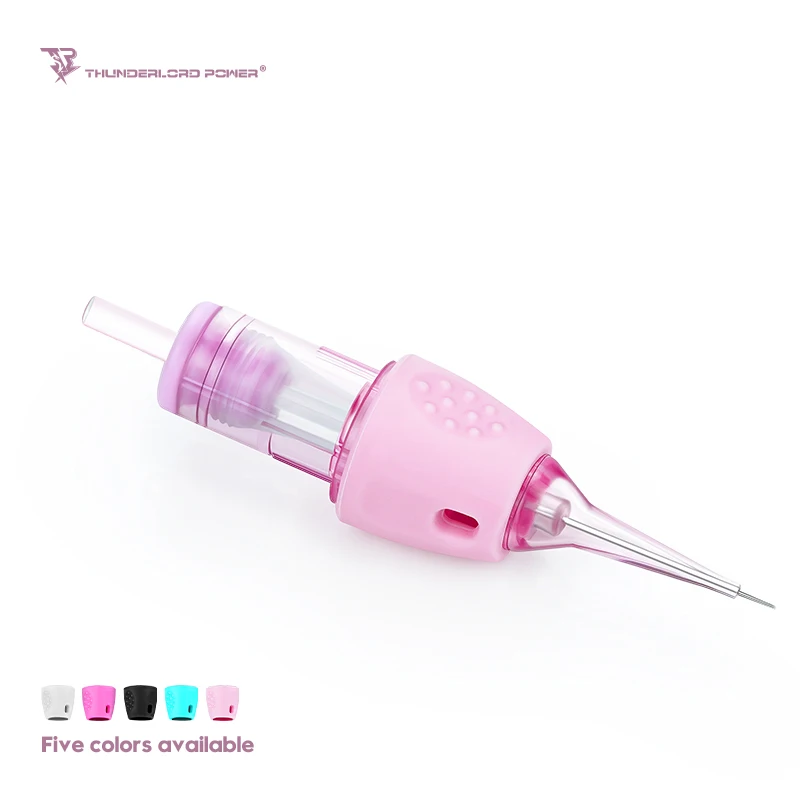 2022 Newest Pink Permanent Makeup Needle 20pcs/box Universal Needle Nano Stroke 1RL Microblading permanent makeup Needle