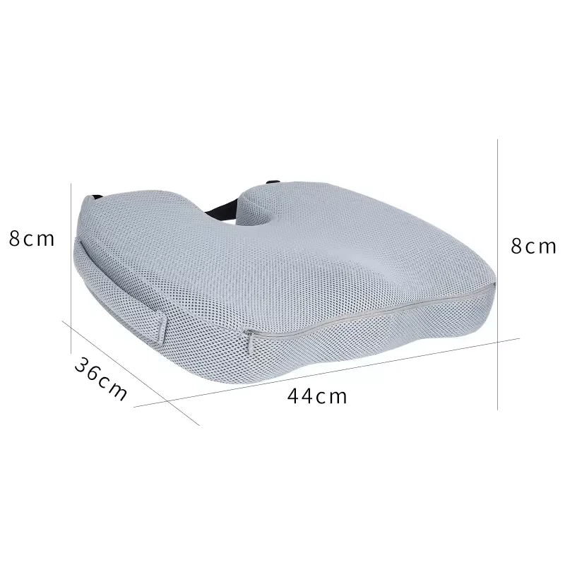 Memory Foam Support Seat Cushion Bone Neuralgia Back Pain Relief Car Office Memory Foam Seat Cushion