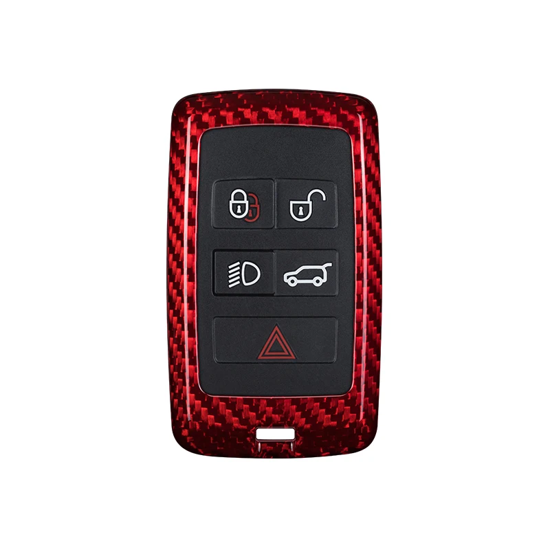 T-carbon factory directly Auto supplies carbon key bag fit for new Land rover Range rover carbon fiber car key case Cover