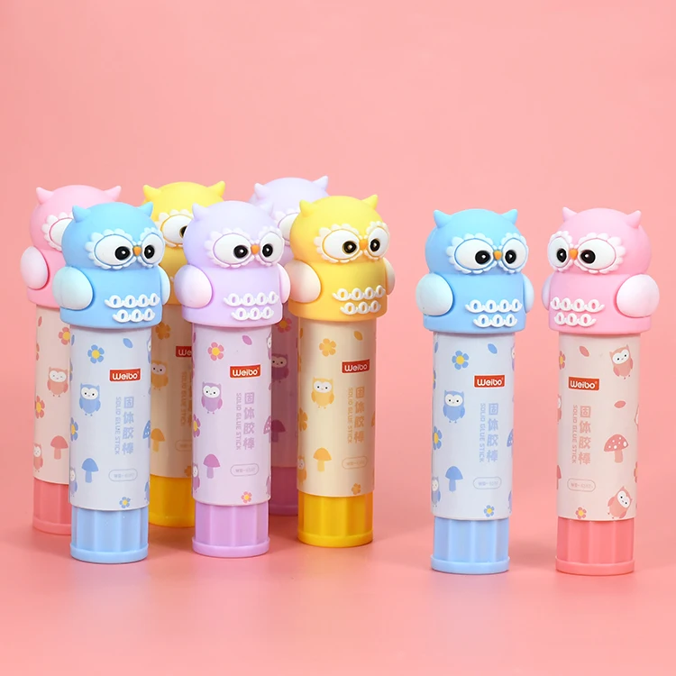 weibo Creative korean glue stick glue sticks for school cute school office glue stick 8 g