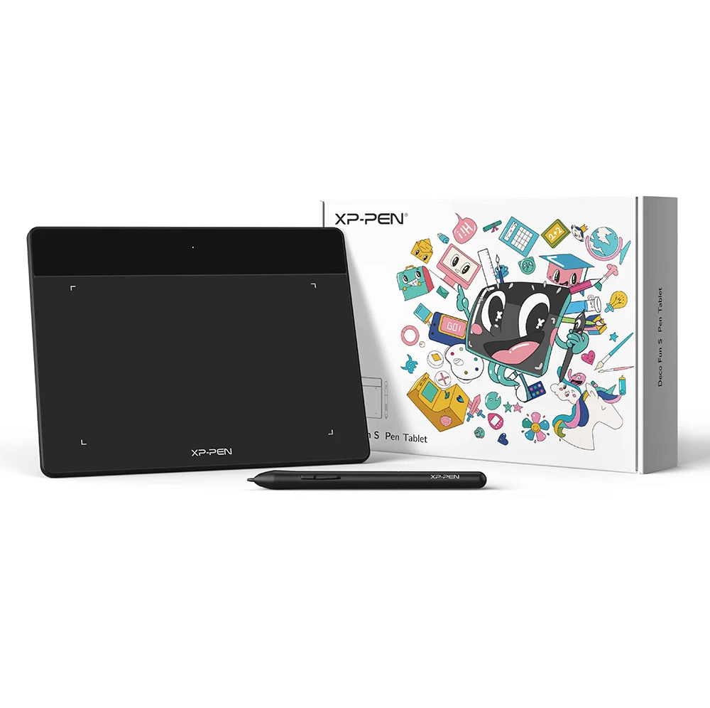 XP-PEN New Product Deco Fun S Digital Signature Pad Drawing Device Graphic Tablet