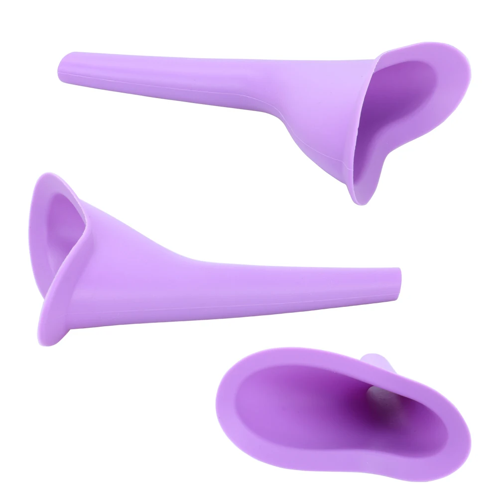 wholesale silicone urine cup female urination device pee portable female urinal tools