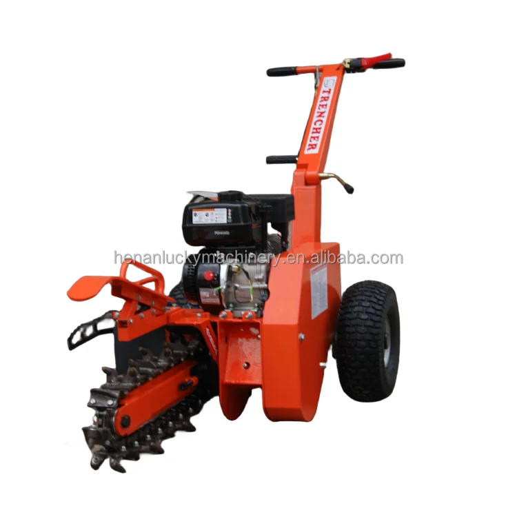 Цепной траншеекопатель 7 л.с. для бензинового двигателя