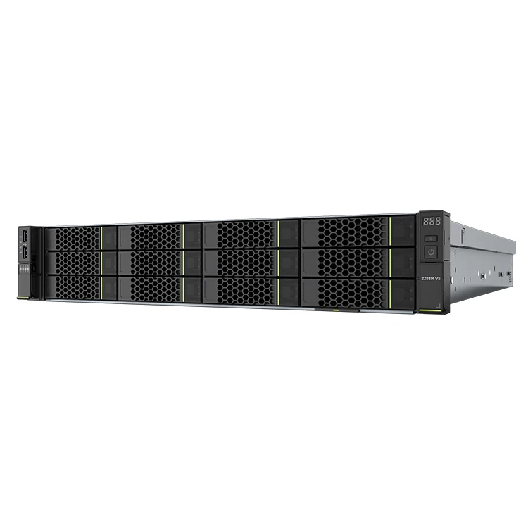 Factory Direct Price 6*32GB Memory 2*600G SAS 2*550W 2288HV5 2U Rack Server