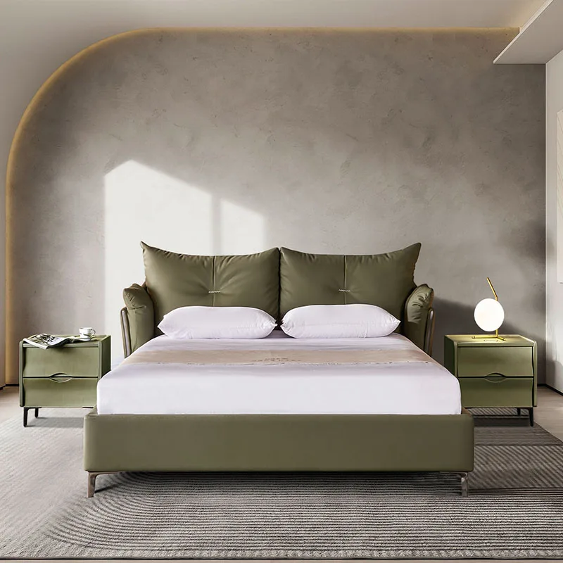 Cama King Size Beds Home Bedroom Furniture Bett Luxury Bed Frame Queen Letto Lit Complet Up-holstered Beds