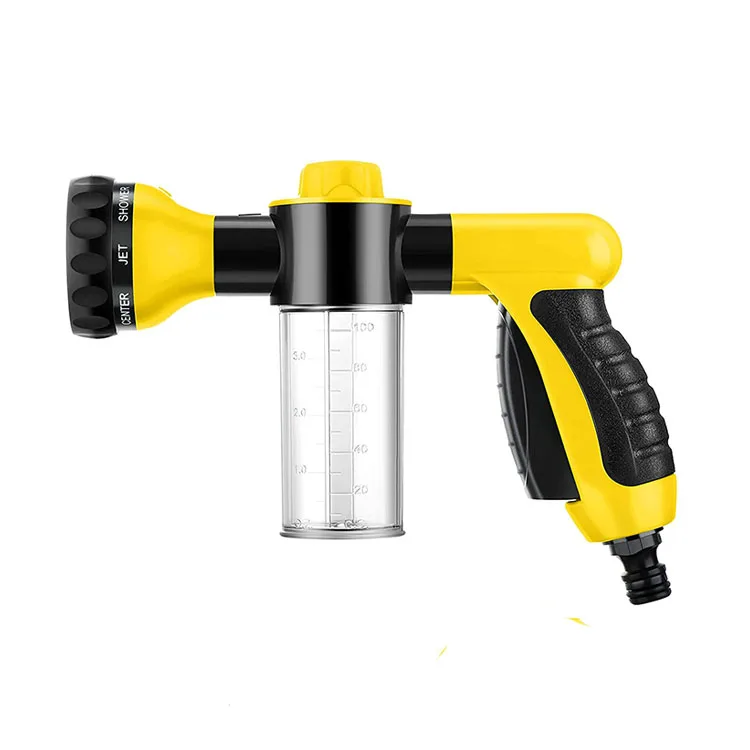 Hair Remover Equipment Pet Grooming High Pressure Nozzle Water Gun Dog Shampoo Massage Bath Brush Set