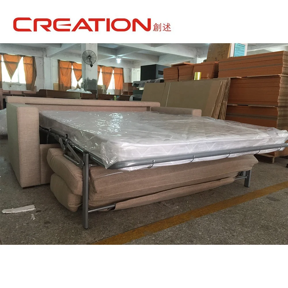 Hot sale high quality custom made hotel sleeper sofa bed