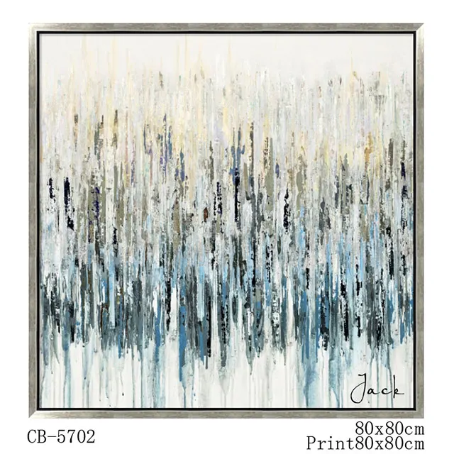 Hand-Painted Decorative modern wall painting Abstract Oil Painting on Canvas--100*100cm