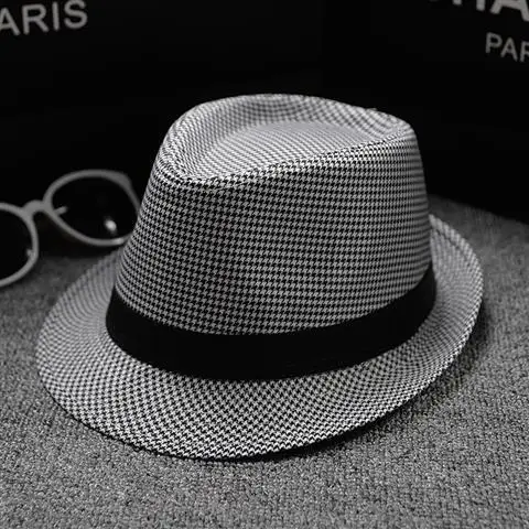 Factory Cheap Price Classic Vintage Fashion Customized Embroidery Logo Design Manhattan Jazz Unisex Fedora Hats with Band