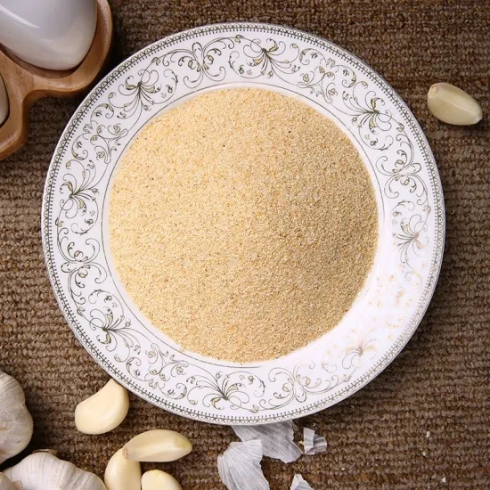 China Natural Spices Bulk Dehydrated Garlic Granules 40-80 40-60 26-40 Mesh Dried Garlic
